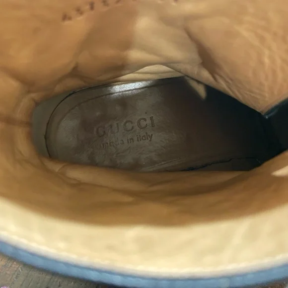 Gucci Dionysus Jodhpur Ankle lift boots lion buckle slip on - Picture 12 of 15